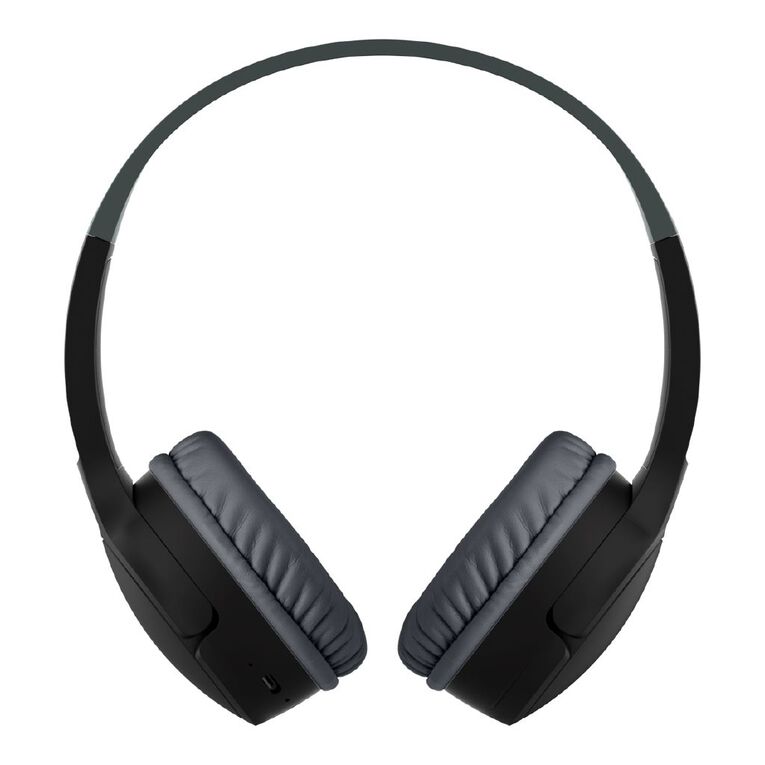 Belkin SoundForm Mini 2 Wireless On-Ear Kids Headphones Black, , hi-res