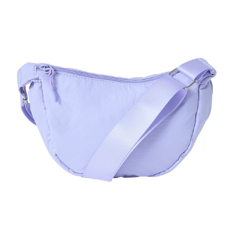 H&H Nylon Crossbody Bag, Lilac, hi-res