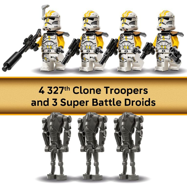 LEGO Star Wars 327th Star Corps Clone Trooper Battle Pack 75431, , hi-res