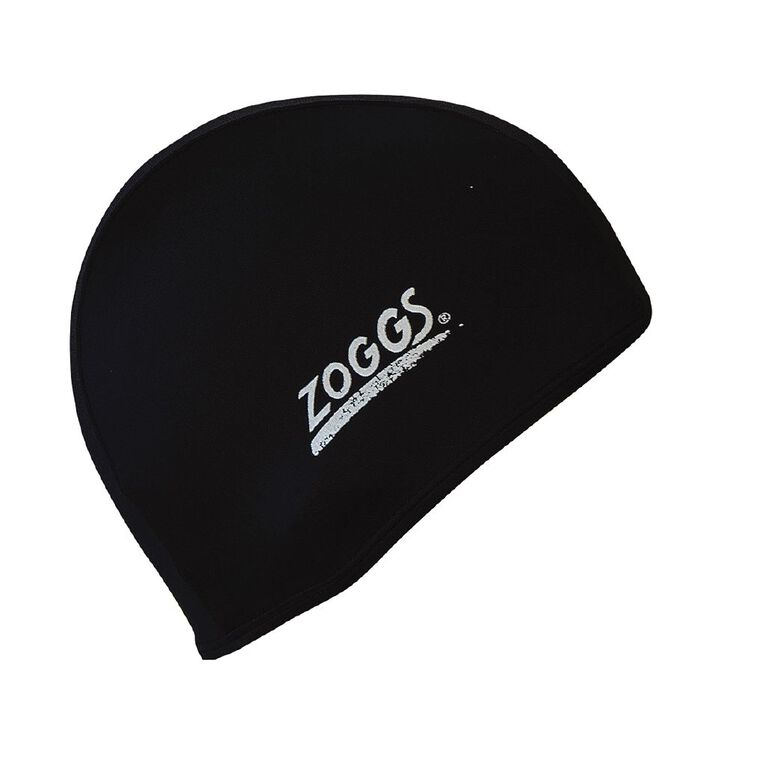 Zoggs Junior Deluxe Stretch Swimming Cap Assorted, , hi-res