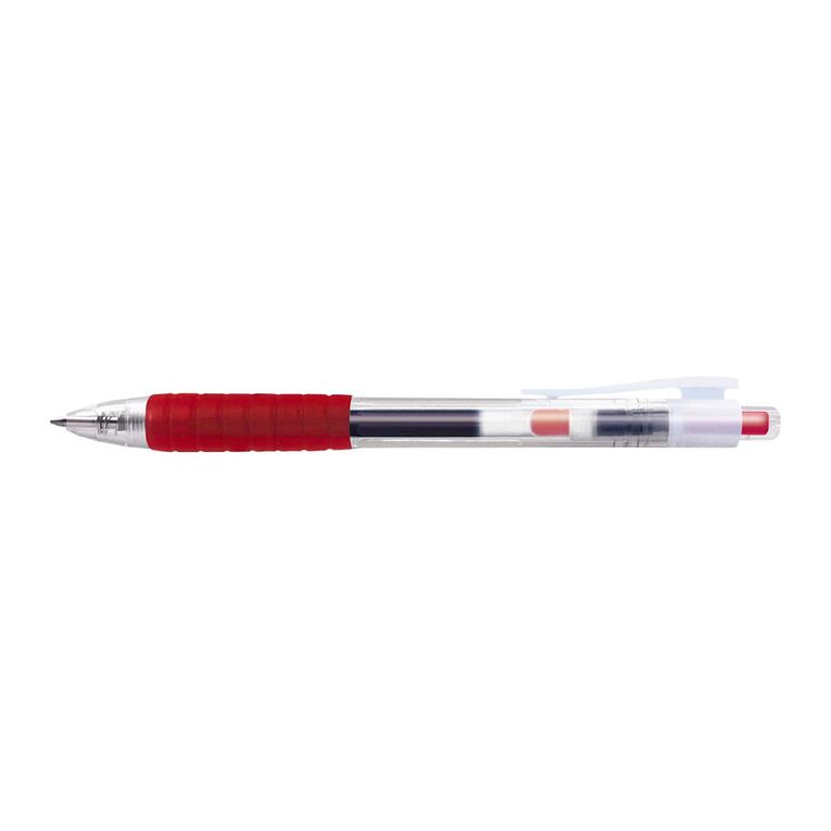 Faber-Castell Fast Gel 0.7mm Rollerball Pen Red Red, , hi-res