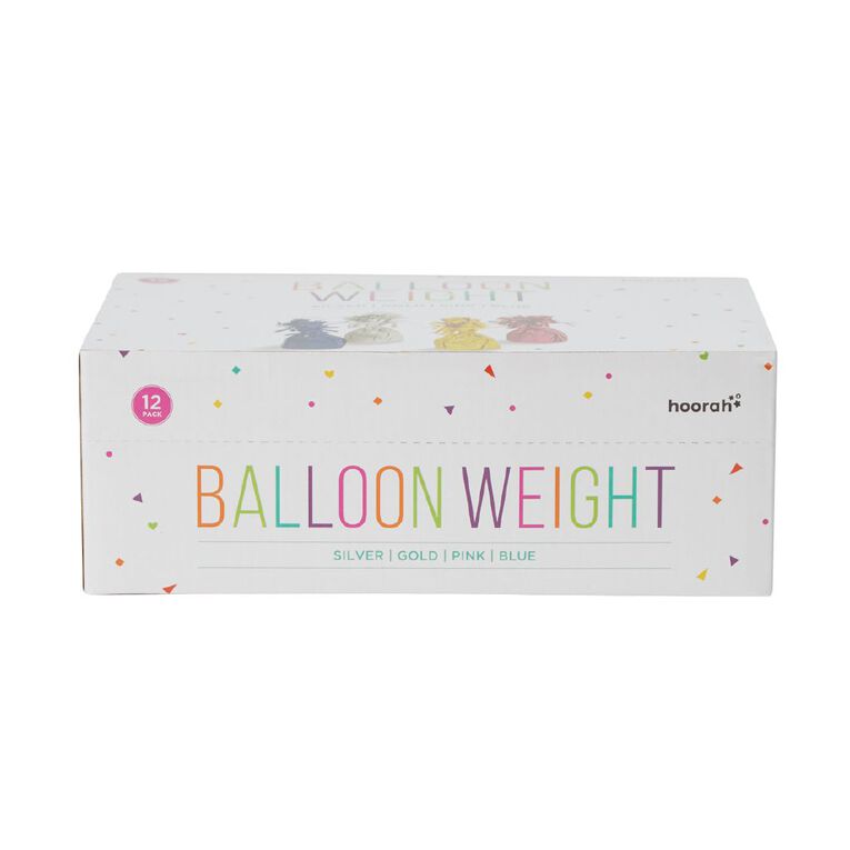 Hoorah Foil Balloon Weight 4 inch, , hi-res