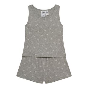 H&H Girls' Tank and Short Pyjama Set