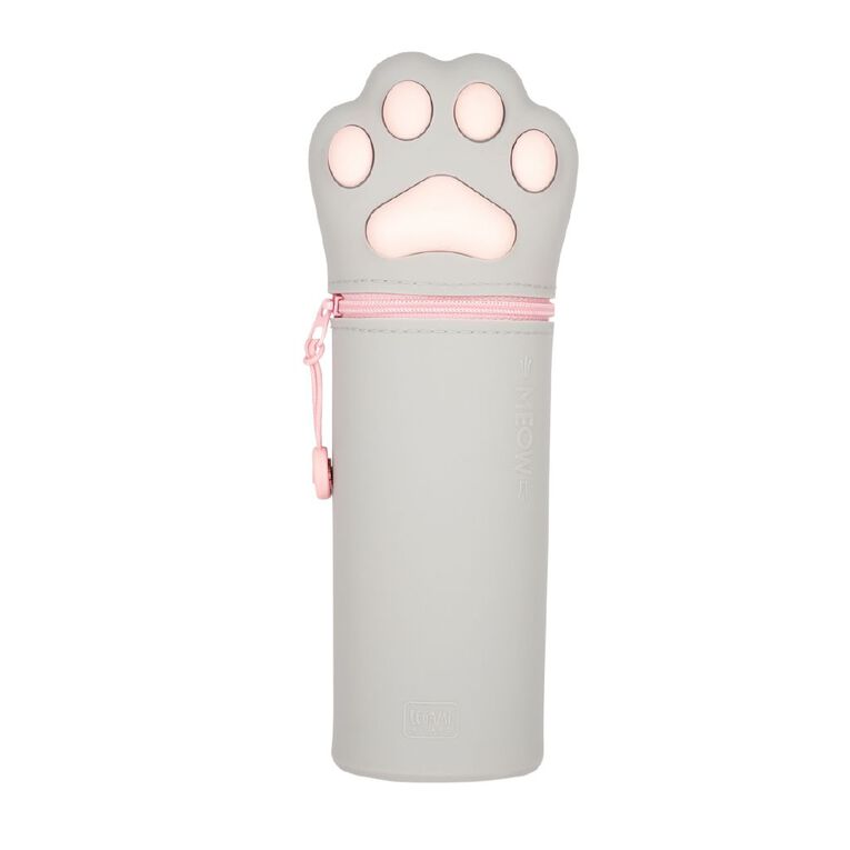 Legami 2-in-1 Silicone Pencil Case Kawaii Kitty Paw, , hi-res