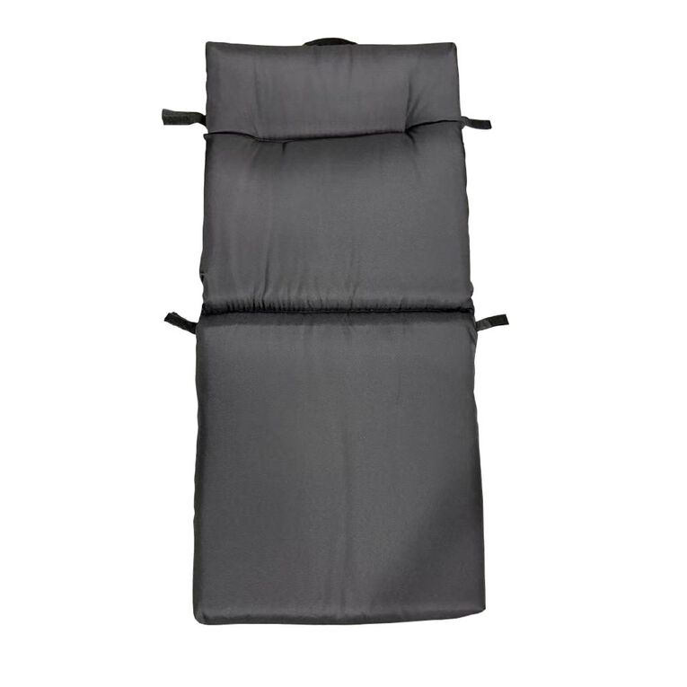 Living & Co Outdoor Cushion Patio Plain Black, , hi-res