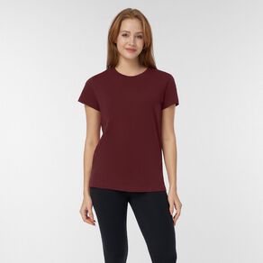 H&H Women's Essential Short Sleeve Crew Neck Tee