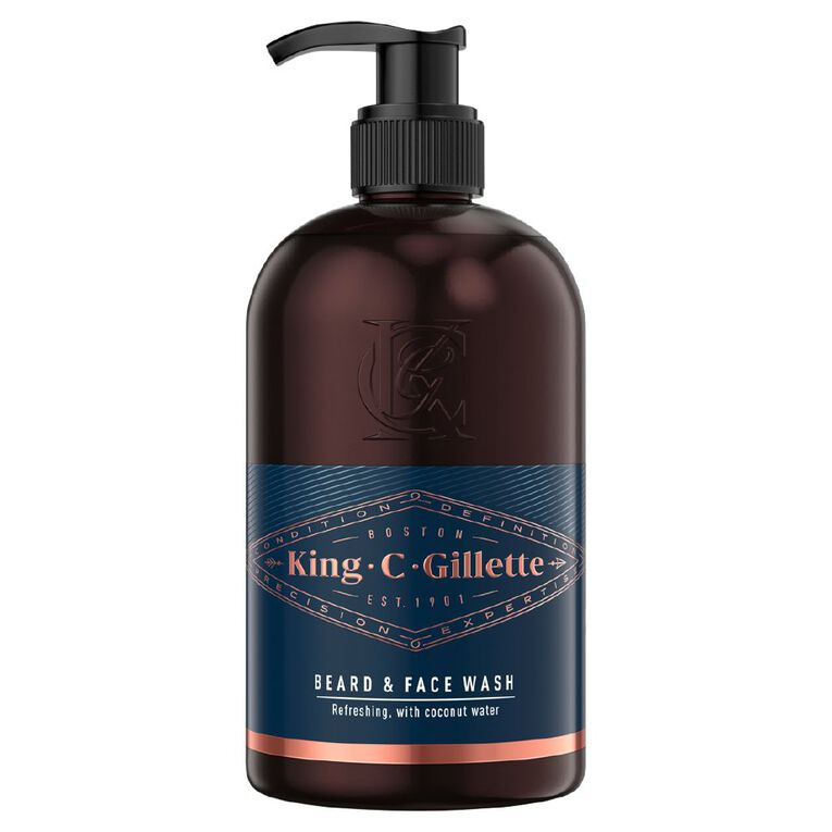 King C. Gillette Beard Wash 350ml, , hi-res