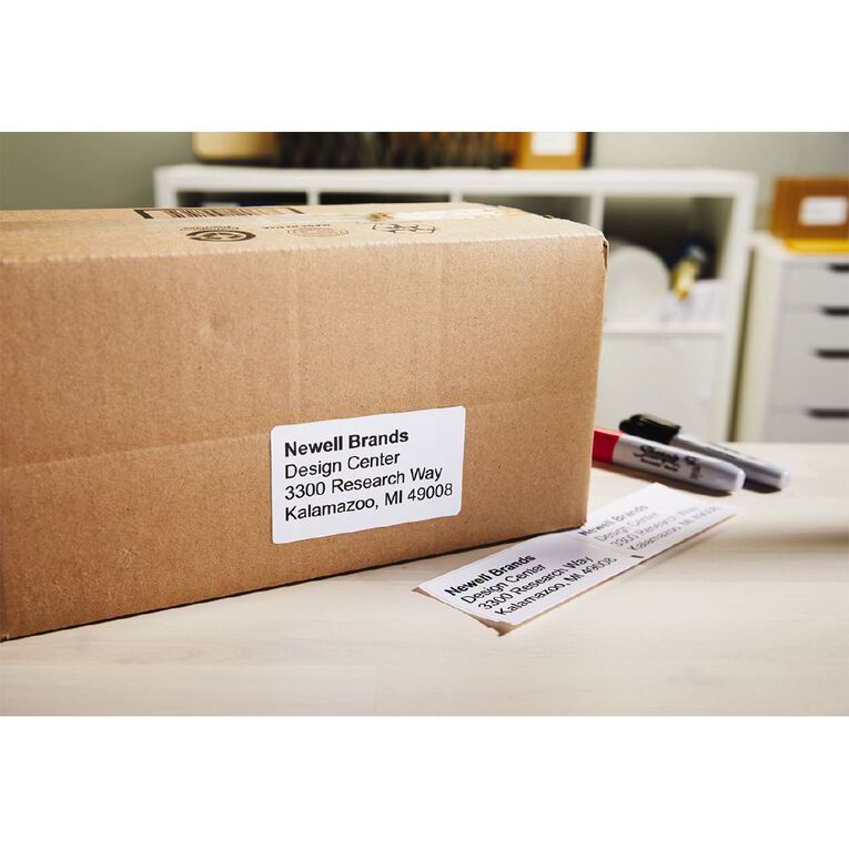 Large Format Label Stamp Dymo LabelWriter High Capacity Large Shipping Labels 59mm x 102mm White ...