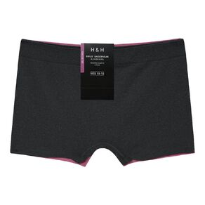 H&H Girls' Seamfree Shortie 2 Pack