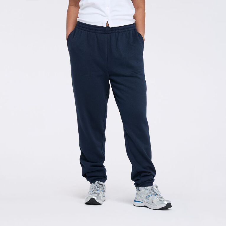H&H Adults' Trackpants, Navy, hi-res