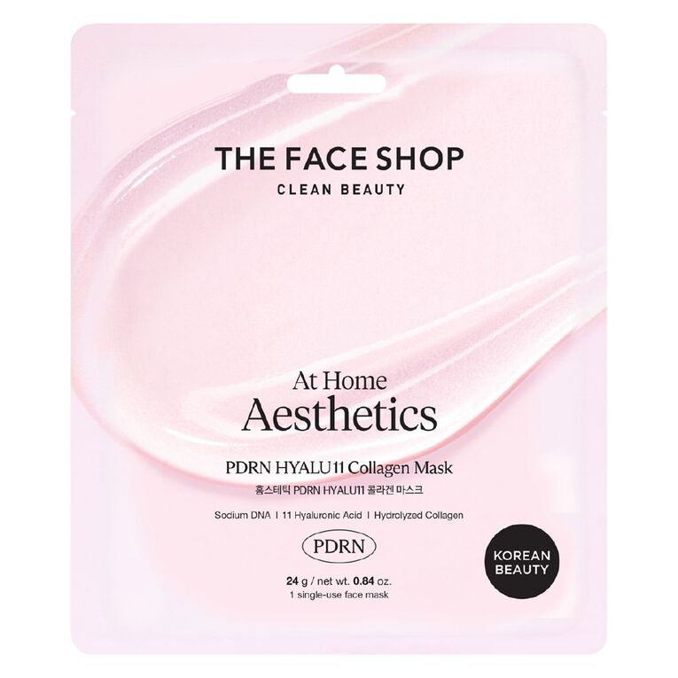 The Face Shop At Home Aesthetics PDRN Hyalu11 Collagen Mask 24g, , hi-res