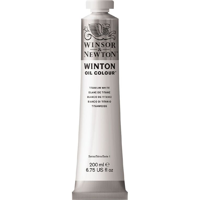 Winsor & Newton Winton Oil Titanium White 644 200ml, , hi-res