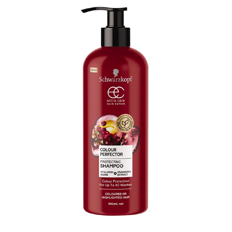Schwarzkopf Extra Care Colour Perfector Shampoo 950ml The Warehouse