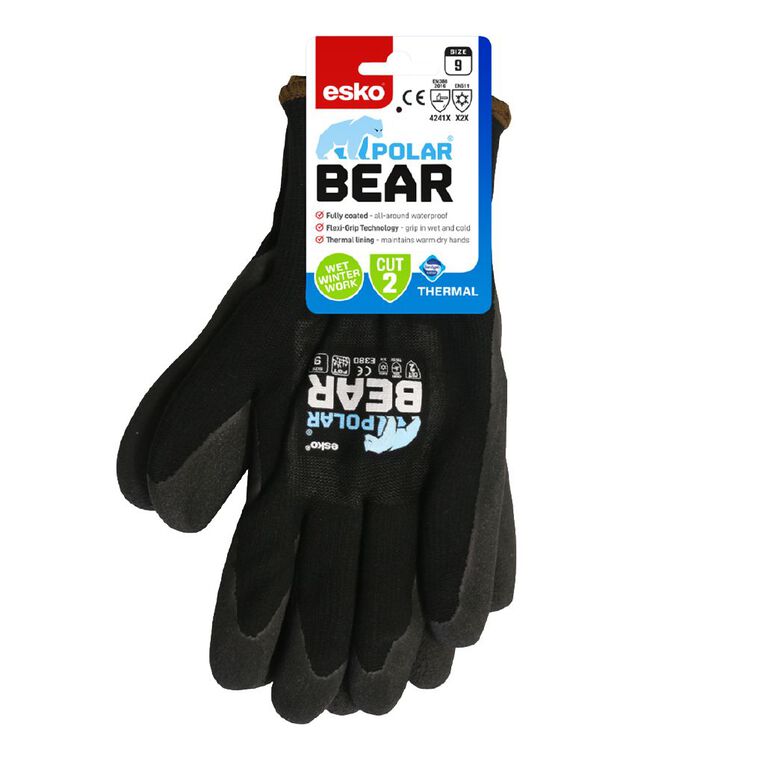 Esko Polar Bear Thermal Lined Gloves Size 8, , hi-res