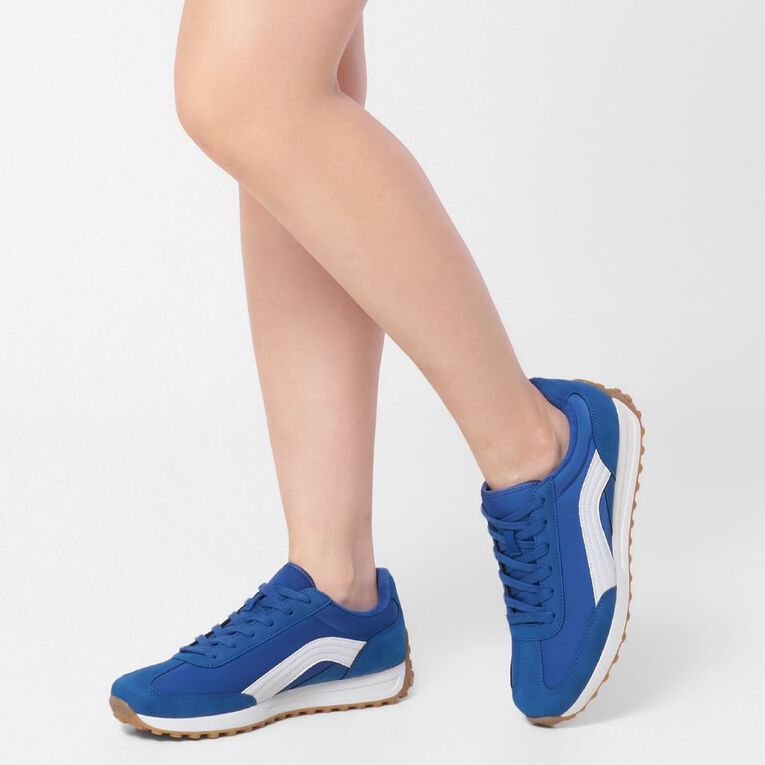 H&H Women's Coloured Sneakers, Blue, hi-res