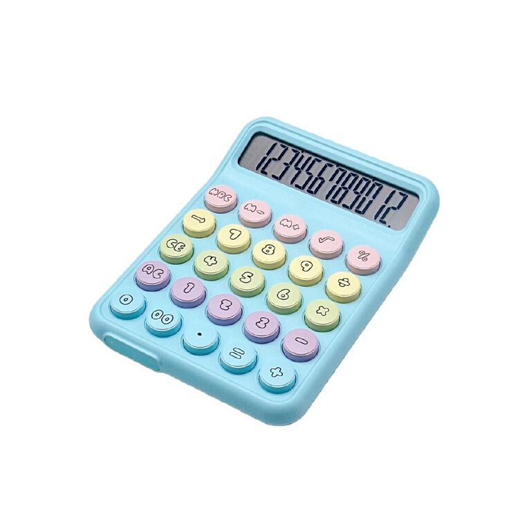 WS Desktop Calculator Pastel Blue, , hi-res