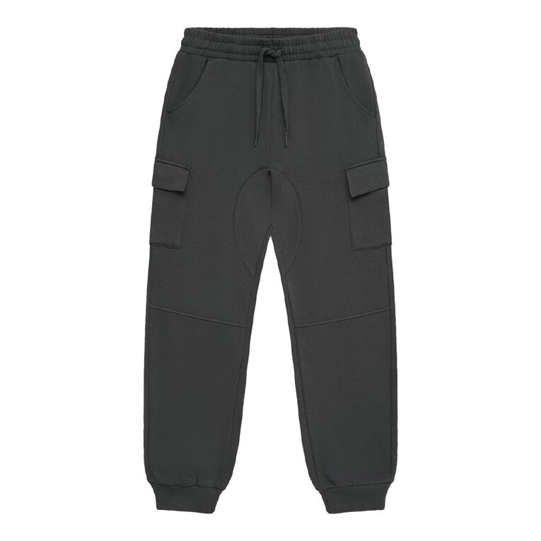 Young Original Cargo Trackpants, Grey Dark, hi-res