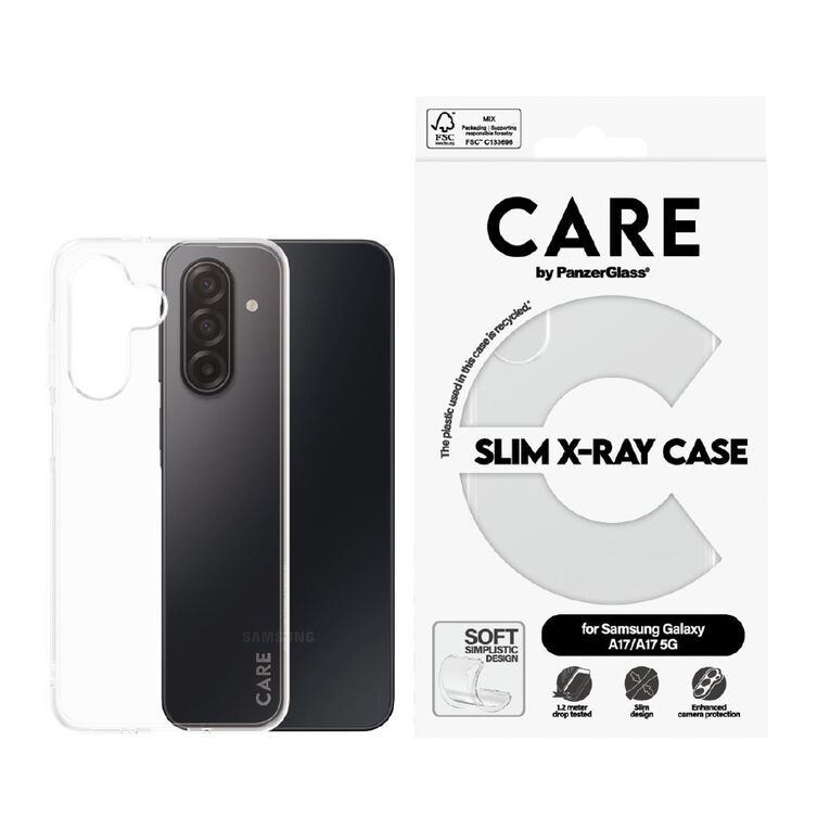 PanzerGlass CARE by Panzer Case For Samsung Galaxy A17 5G Clear, , hi-res
