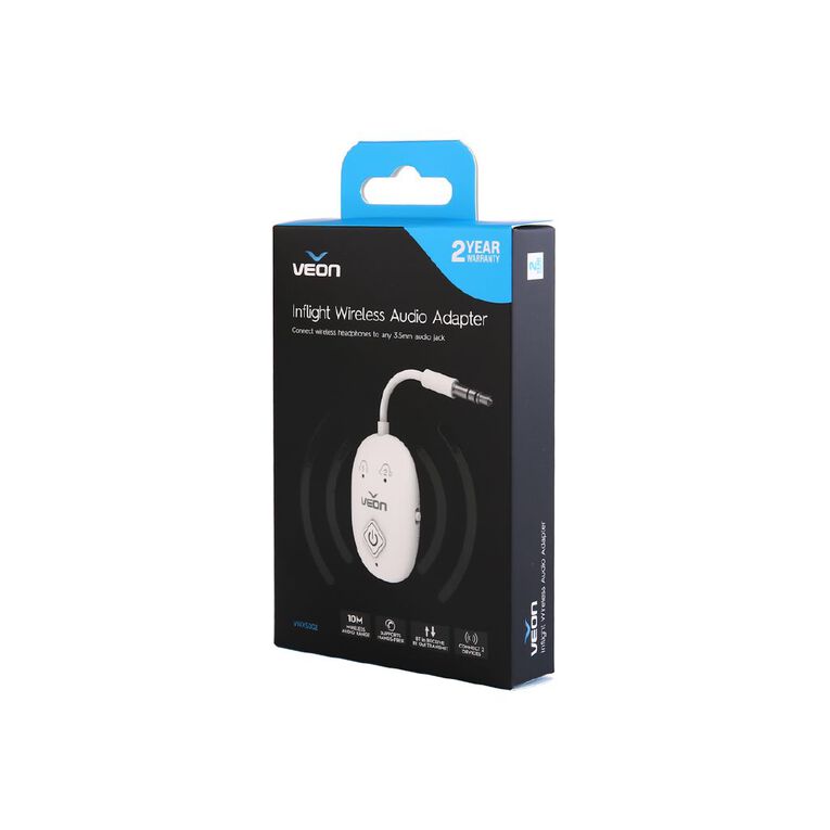 Veon Wireless Airline Adaptor White, , hi-res