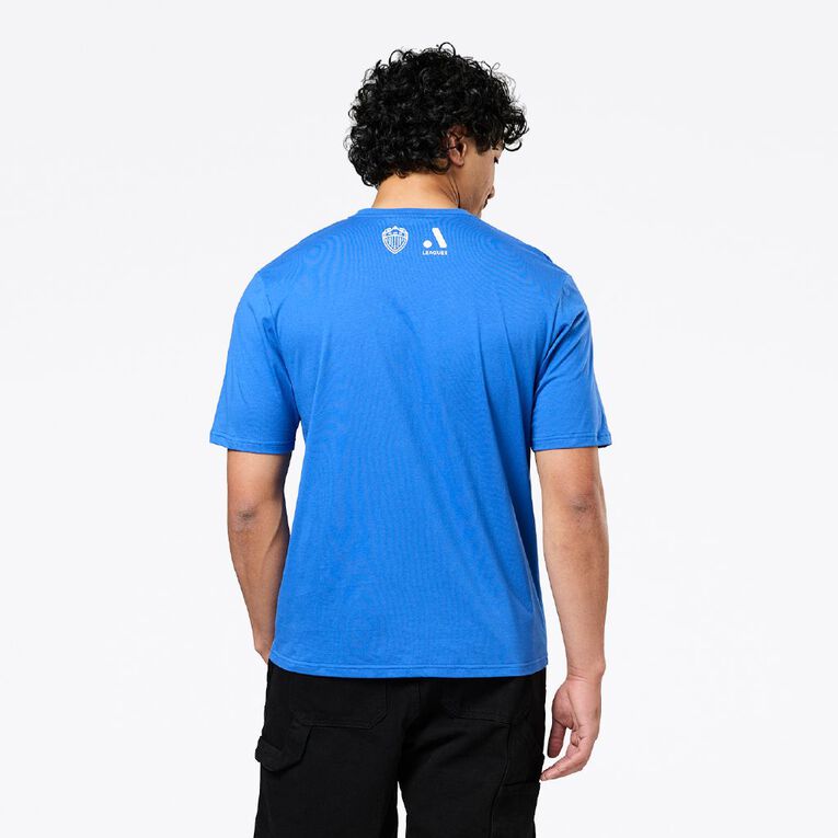 Auckland FC Men's Tee, Blue Mid, hi-res