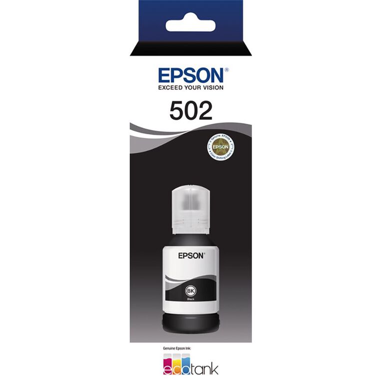 Epson T502 Ink Black (7500 Pages), , hi-res