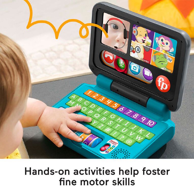 Fisher-Price Laugh & Learn Let's Connect Laptop, , hi-res