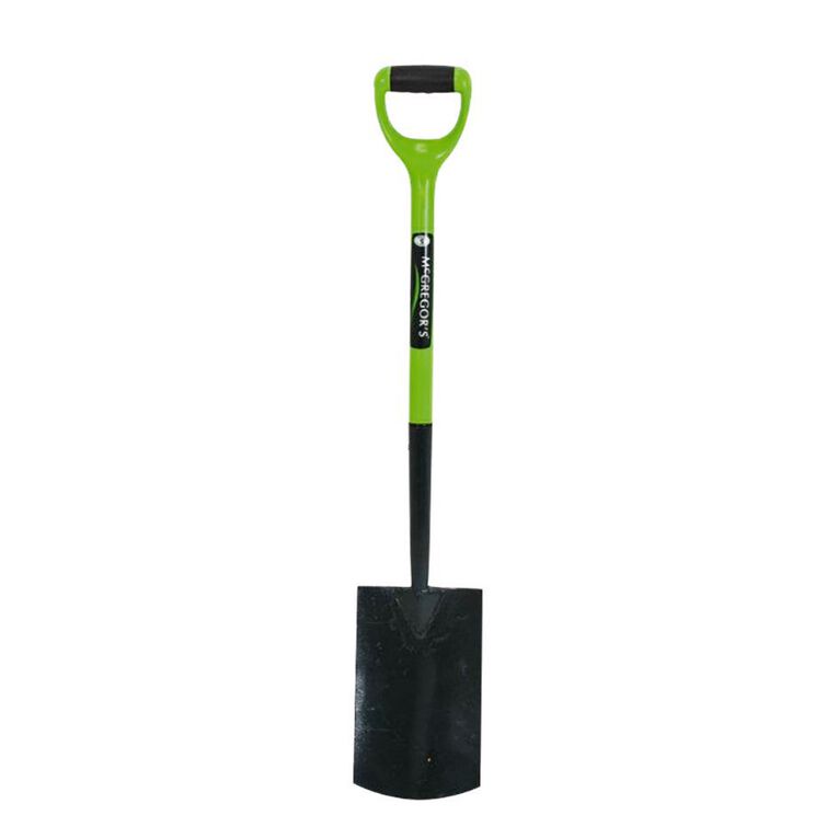 McGregor's Carbon Steel Ergo Spade with Forward Facing Grip 100cm, , hi-res