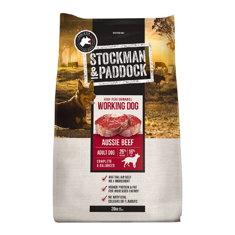 Stockman & Paddock Working Dog 20kg, , hi-res