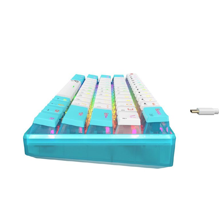 Gamenote RGB Backlit Mechanical Gaming Keyboard Blue, , hi-res