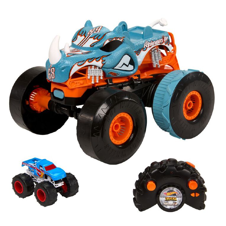 Hot Wheels Remote Control Monster Trucks 115 Rhinomite The Warehouse