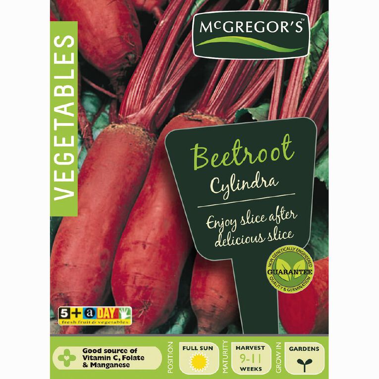 McGregor's Cylindra Beetroot Vegetable Seeds, , hi-res