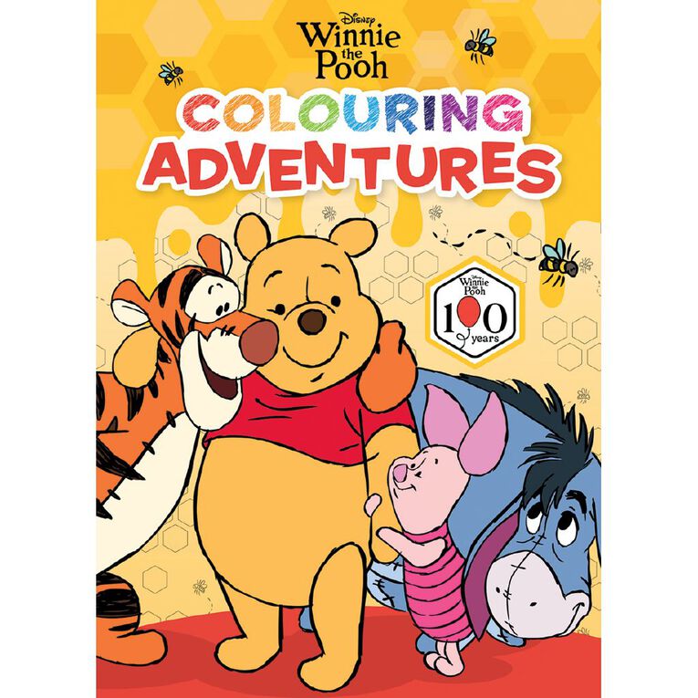 Disney: Winnie The Pooh 100th Anniversary Colouring Adventures, , hi-res