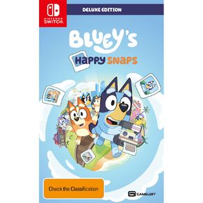 Nintendo Switch Blueys Happy Snaps Deluxe Edition