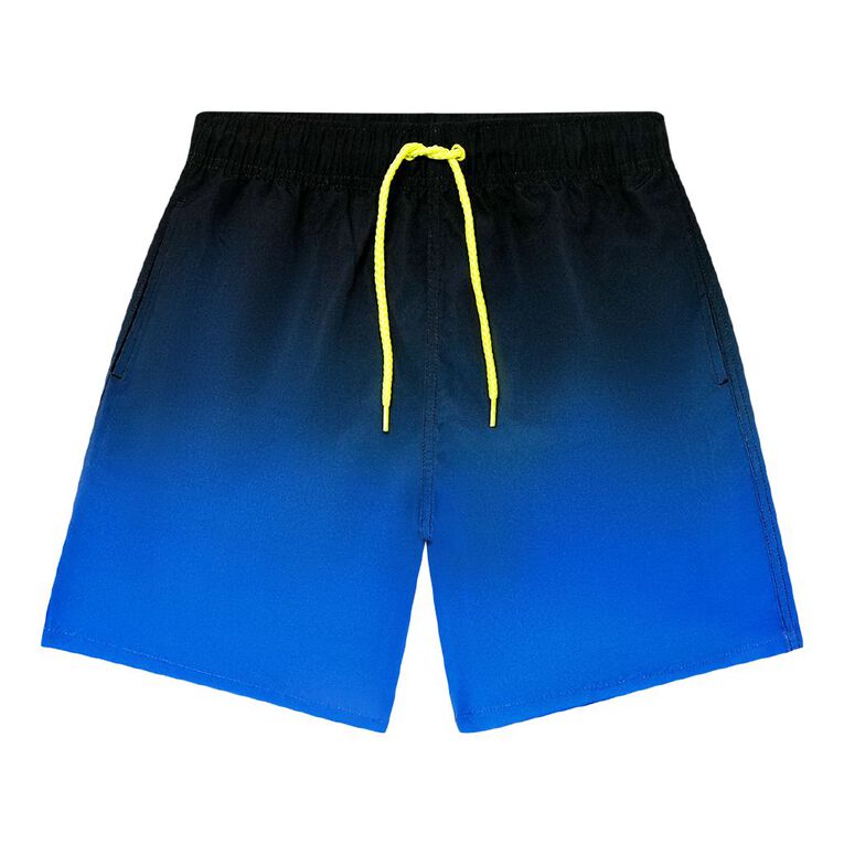 Young Original Microfibre Swim Short, Blue Mid, hi-res
