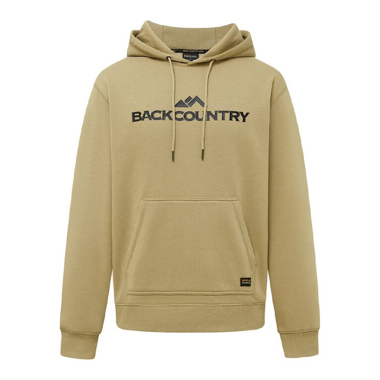 Back Country Men's Fleece Hoodie, Brown Light, hi-res