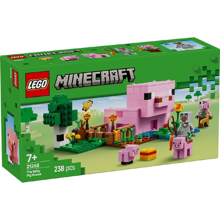 LEGO Minecraft The Baby Pig House 21268, , hi-res