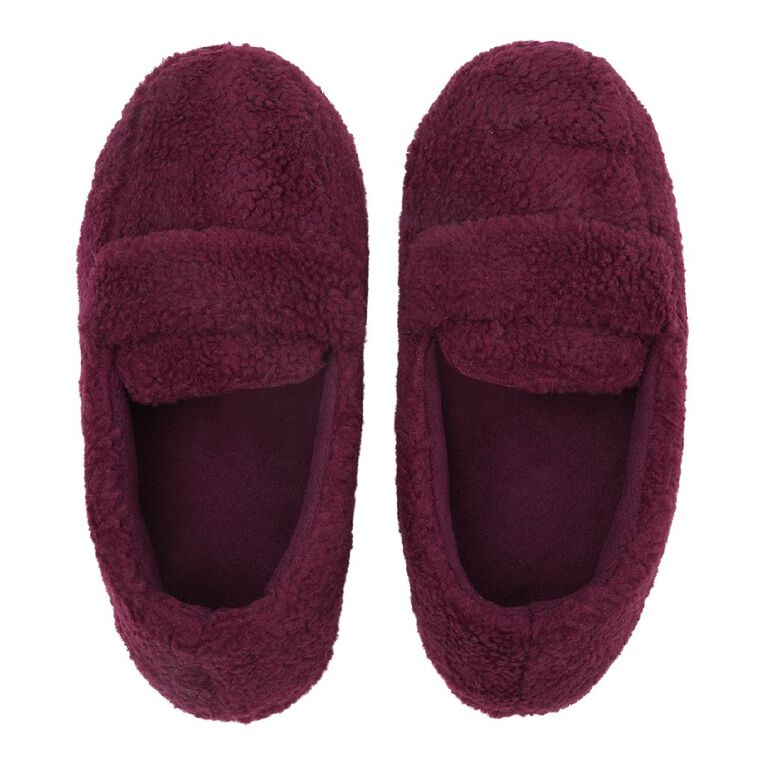 H&H Women's Milly Slipper, Maroon, hi-res