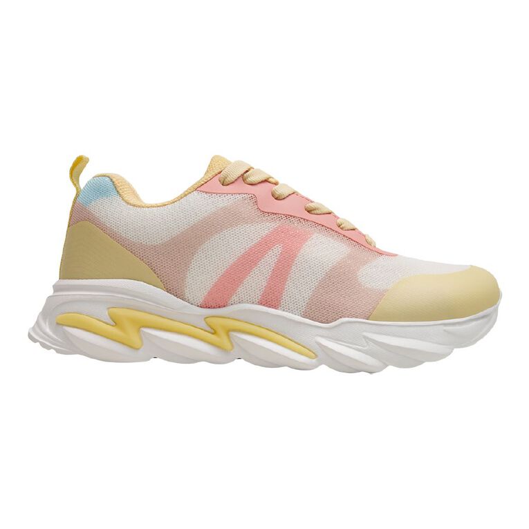 Active Intent Senior Kids' Tegan Trainers, , hi-res