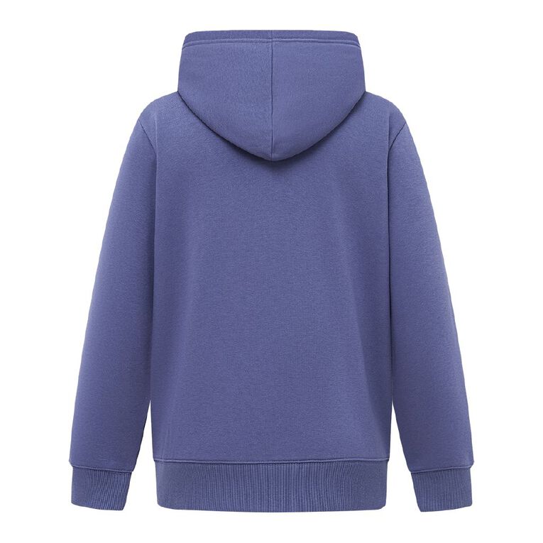 H&H Women's Zip-Thru Hoodie Sweat, Blue Mid, hi-res