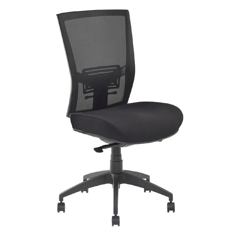 Advance Air Plus 2 Ergonomic Task Chair Mesh Back / Black No Arms, , hi-res