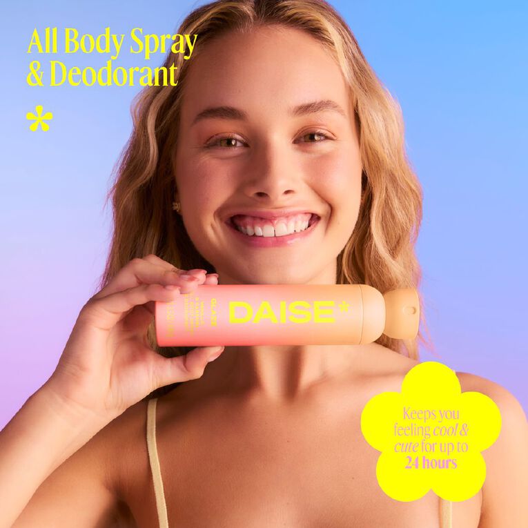 Daise All Body Spray And Deodorant 120ml, , hi-res