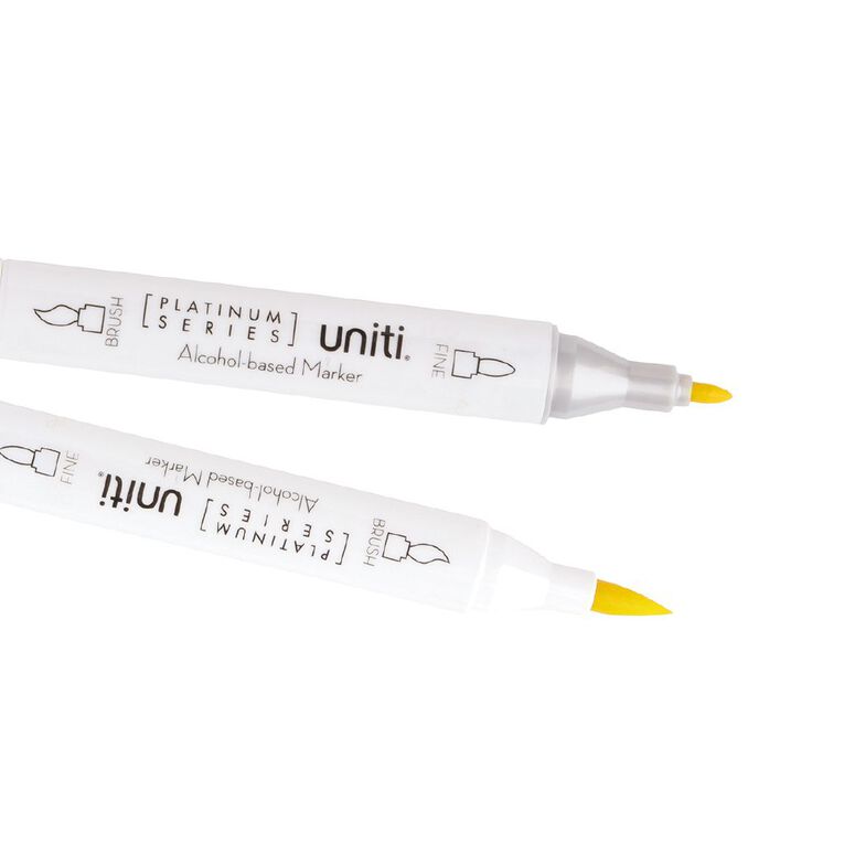 Uniti Dual Basic Ended Markers 6 Pack, , hi-res