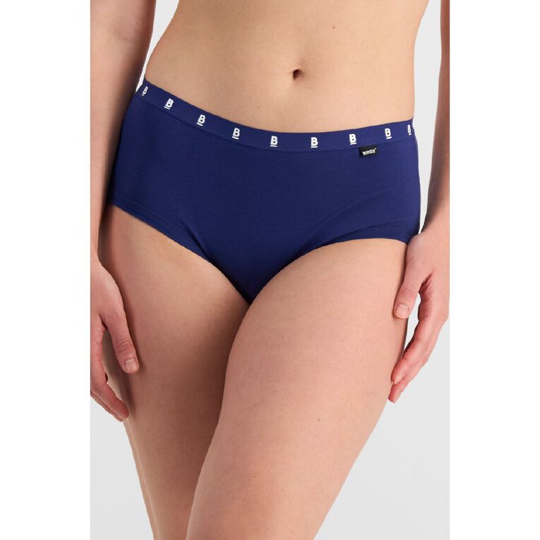 B FOR BONDS Women's Full Briefs 2 Pack, Blue Light, hi-res