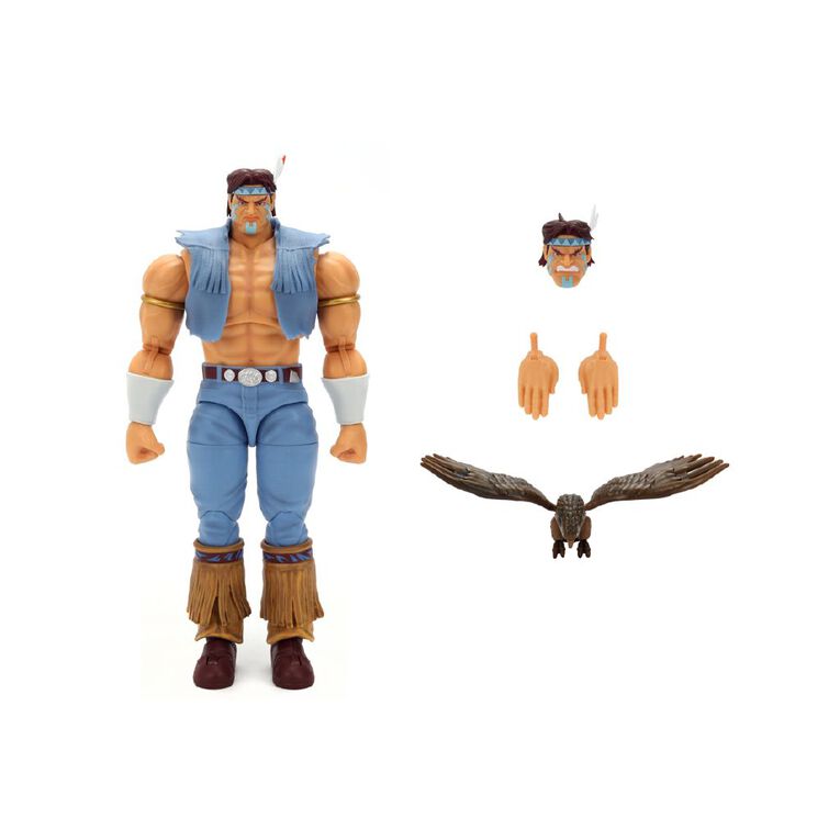 Street Fighter T. Hawk 6 Inch Deluxe Action Figure, , hi-res