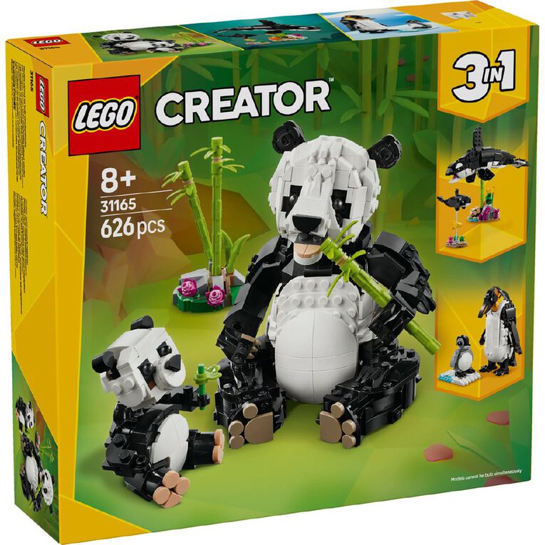 LEGO CREATOR Wild Animals Panda Family 31165, , hi-res