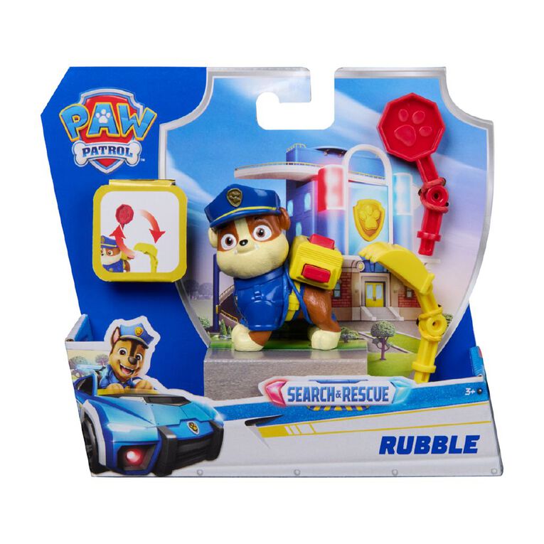 Paw Patrol Search & Rescue Action Pup Figure Assorted, , hi-res