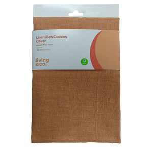 Living & Co Linen Rich Cushion Cover 50cm x 50cm