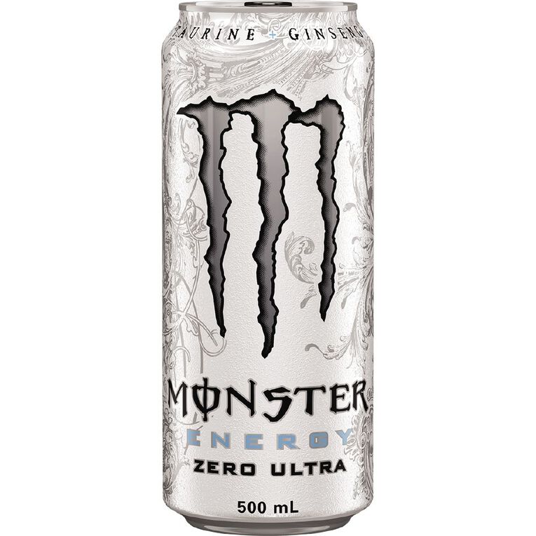 Monster Energy Drink Can Ultra Zero 500ml, , hi-res