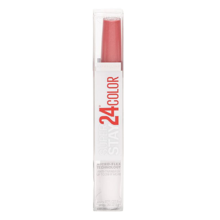 Maybelline Super Stay Lip Colour Continuous Coral, , hi-res