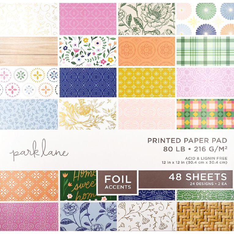 Park Lane 12 x 12 inch Vintage 48 Sheet, , hi-res